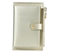 CTIRCHIU Brieftasche Für Frauen Mit Reißverschluss Karten Und Münzgeldbörse Aus Pu Multifunktionales Geldbörse-Design Leicht Und Platzsparend Für Umhängetaschen Und Hosentaschen