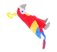 CTIRCHIU Piratenvogel Ausgestopfter Sittich Als Nymphensittich-stofftier Piratenkram Spielzeugpapagei Plüschpapagei Ausgestopfter Papagei Für Schlüsselanhänger