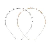 CTIRCHIU Seestern Haarschmuck 2 Stück Pack Modischer Haarschmuck aus Legierung mit Strasssteinen Elegantes Haarband für Damen und Mädchen Accessoire für Abend und Jubiläum