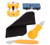 CTIRCHIU Uhrenwerkzeug Set Einstellbarer Uhrenöffner Und Halter Für Verschiedene Gehäusegrößen Professionelles Werkzeug Zur Uhrenreparatur Und Batteriewechsel Für Uhrmacher Und