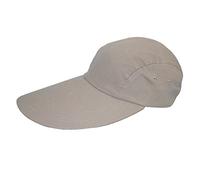 CTM® Baseballkappe aus Baumwolle, lang, 12,7 cm, Khaki