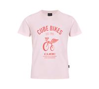 Cube JUNIOR Organic T-Shirt Wings S rose