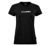 Cube Classic Logo WS - T-Shirt - Damen S Black