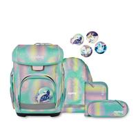 ergobag Cubo Light ZauBärwelt 2026, Set 5-tlg, 01518-90280-10 gelb, grün, lila