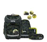 Cubo Schulrucksack MähdreschBär-grün