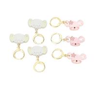 Cufaee Niedliche Maschenmarkierer, verriegelbare Strickmarker, Strickzubehör zum Nähen, Sticken, Stricken