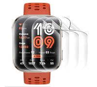 CUFEREDU Smart Uhr TPU-Film für Amazfit Bip 6 44mm 1.96" Bip6 | 6 Stück, Hydrogel-Film, Gel-Film, weich, HD klar, Bildschirmschutz, Berührungsempfindlich, Selbstheilend
