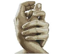 Cukol Kreuzstich Stickpackungen Vorgedruckt Set Erwachsene, Stickvorlagen Stickbilder Vorgedruckt Kreuzstich Stickpackung Sticken Starter Set für Erwachsene Kinder Anfänger, Stickset Cross Stitch Kit