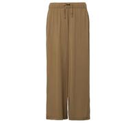 Culotte QS, Damen, Gr. 44, N-Gr, grün, Obermaterial: 100% Viskose, unifarben, casual, weit knöchelfrei, Hosen, mit elastischem Bund und Tunnelzug (37399049-44) grün