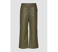 Culotte aus Lederimitat mit Nahtdetails 34 Grün 2154724.7926.34