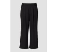 s.Oliver Culotte aus Leinenmix im Relaxed Fit schwarz 38