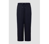 Culotte aus Popeline mit Elastikbund 38 blau 2166180.5959.38