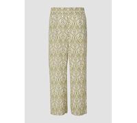 s.Oliver BLACK LABEL - Hose grün|creme - Gr. - 38