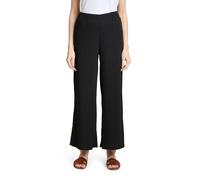 Culotte BETTY BARCLAY "Betty Barclay Culotte mit Gummizug", Damen, Gr. 38, Normalgrößen, schwarz, Obermaterial: 99% Polyester, 1% Elasthan., casual, gerade lang, Hosen, Material (23214541-38) schwarz