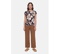Betty Barclay Culotte Damen Jersey mit Gummizug 3/4-Länge Gr. 40 Classic Nougat
