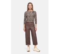 Culotte BETTY BARCLAY "Damen mit Taschen", Damen, Gr. 48, Normalgrößen, light maroon, Obermaterial: 100% Polyurethan, 100% Polyester, ausgestellt 3/4-Länge, Hosen Culotte (71212737-48) light maroon