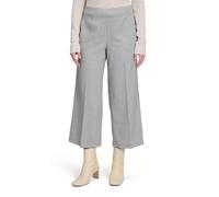 Culotte BETTY BARCLAY "Damen unifarben", Damen, Gr. 34, Normalgrößen, silber (silbergrau), Obermaterial: 63% Polyester, 35% Viskose, 2% Elasthan, relaxed fit 3/4-Länge, Hosen Culotte (95944516-34) sil