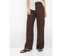 Brax Damen Marlenehose Style FARINA COFFEE, dunkelbraun, Gr. 46K