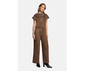 Culotte CARTOON "Damen mit weitem Bein", Damen, Gr. 40, Normalgrößen, braun, Obermaterial: 90% Polyester, 10% Elasthan, gerade lang, Hosen Culotte (15604224-40) braun