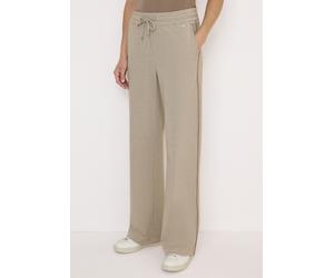 Culotte CECIL, Damen, Gr. XXL, Länge 30, braun (toffee cream melange), Stoff, 53% Polyester, 37% Viskose, 10% Elasthan, meliert, loose fit normal, Hosen Culotte, High Waist (71188301-XXL) toffee cream