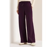 Culotte CECIL, Damen, Gr. XXL, Länge 30, eggplant rot, Stoff, 75% Polyester, 22% Viskose, 3% Elasthan, unifarben, loose fit normal, Hosen Culotte, im Loose Fit (69355840-XXL) eggplant rot