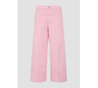 Culotte-Jeans / Regular Fit / High Rise / Wide Leg / Bügelfalten 44 Rosa 2164253.4101.44