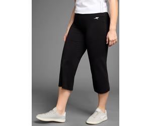 Culotte KANGAROOS, Damen, Gr. 56, N-Gr, schwarz, Jersey, Obermaterial: 95% Baumwolle, 5% Elasthan, bequem wadenlang, Hosen Culotte, aus weicher Jersey-Ware, große Größen (78691667-56) schwarz