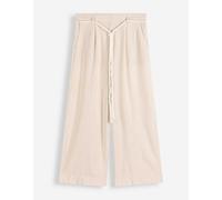 Culotte - Leinen-Optik - beige XXL