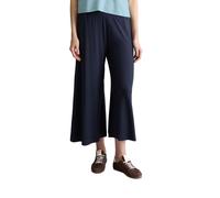 Culotte MARC O'POLO DENIM, Damen, Gr. L, N-Gr, blau depths, Jersey, Obermaterial: 97% Viskose, 3% Elasthan, weit 7/8-Länge, Hosen Culotte, Weite Jerseyhose aus LENZING™ ECOVERO™ (12613614-L) blau dept