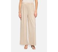 Culotte mit Glanzeffekt Grau Beige 48