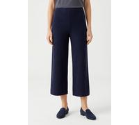 Culotte RICHROYAL, Damen, Gr. L, N-Gr, blau (midnight blau), Jersey, Obermaterial: 81% Polyester, 14% Viskose, 5% Elasthan, Hosen Culotte (51092169-L) midnight blau