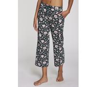 Culotte S.OLIVER, Damen, Gr. 44/46, N-Gr, dunkelgrün, rosa, geblümt, Hosen Culotte, Mit schönem Allovermuster (97981510-44) dunkelgrün, rosa, geblümt