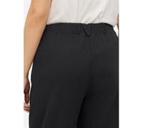 Culotte schwarz-gemustert 42