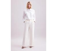 Culotte SEIDENSTICKER, Damen, Gr. 42, Normalgrößen, beige (ecru), 100% Baumwolle, unifarben, Hosen (53003206-42) ecru