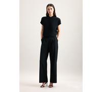 Culotte SEIDENSTICKER "Schwarze Rose", Damen, Gr. 38, Normalgrößen, schwarz, 94% Polyester, 6% Elasthan, unifarben, Hosen Culotte (95809912-38)