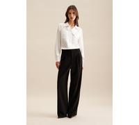 Culotte SEIDENSTICKER "Schwarze Rose", Damen, Gr. 42, Normalgrößen, schwarz, 93% Polyester, 7% Elasthan, unifarben, Hosen Culotte (40621636-42) schwarz