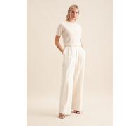 Culotte SEIDENSTICKER "Schwarze Rose", Damen, Gr. 46, Normalgrößen, beige (ecru), 100% Baumwolle, unifarben, Hosen Culotte (96917065-46)