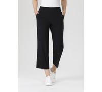 Culotte STEHMANN "FENJA" Gr. 44, N-Gr, schwarz (schwarz, 900) Damen Hosen Culottes Hosenröcke mit elastischem Bund und geradem Bein (18050316-44)