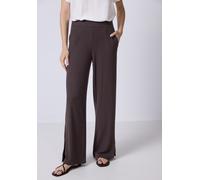 Street One Studio Jersey-Hose mit Schlitzen Fudge red 42