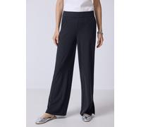 Street One Culotte STREET ONE STUDIO Damen Gr.44 Länge 30 High Waist loose fit blau