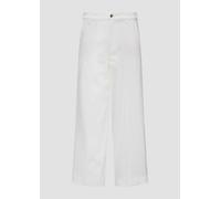 Culotte Suri / Regular Fit / High Rise / Wide Leg / Bügelfalten 34 creme 2164509.0200.34