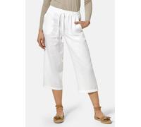 Culotte VERA aus reinem Leinen weiß 46