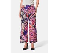 Culotte VERA mit Blumenmuster pink 40 3/4-Länge