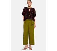Culotte ZERO "Damen mit weitem Bein", Damen, Gr. 42, Normalgrößen, fir grün, Obermaterial: 100% Polyester, figurumspielend 7/8-Länge, Hosen Culotte, Schnallen (85460542-42) fir grün