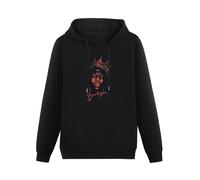 Cult Notorious Big Men's Red Crown Face Hoodies Long Sleeve Pullover Loose Hoody Mens Sweatershirt Size XL