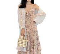 CuLtP j?ckchen für Abendkleid Bolero Jacken Für Damen Lange Chiffon Strickjacken Sommer Strickjacke Mit Lockeren Dolman Ärmeln Leichter Strand Überzug Abendkleider Achselzucken Mantel Weiß XXL