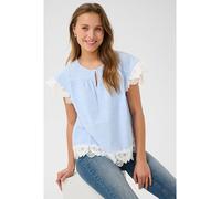 CULTURE Bluse in Hellblau - Größe L | Damen Blusen