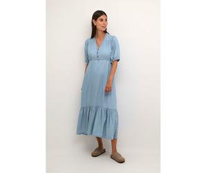 CULTURE Jeanskleid "Aurelia" in Hellblau - Größe S | Damen Kleider
