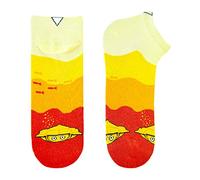 cup of sox Damen Herren Lustige Sneaker Socken in der Pappbecher, Gemusterte Bunte Geschenk Füßlinge aus hochwertige Baumwolle, 41-44, SP-350