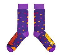 cup of sox Lustige Socken mit Lama Alpaka, Panther oder Dschungel, Bunte Geschenksocken in der Pappbecher für Männer und Frauen (Lama, 41-44)